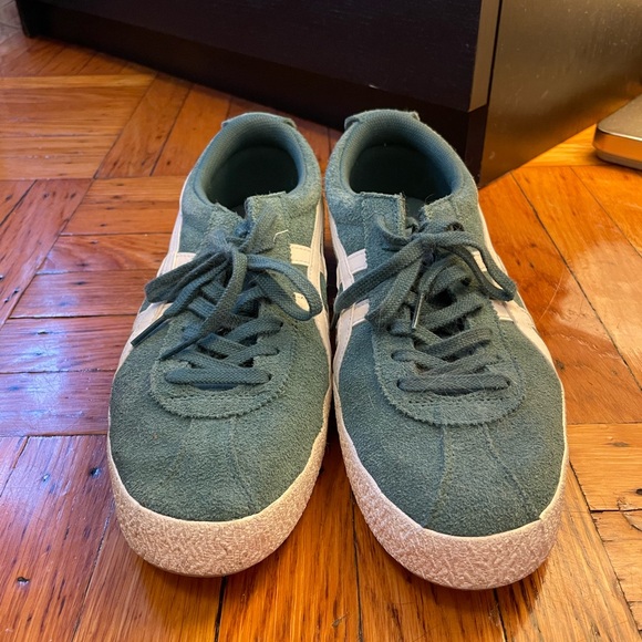 Madewell X Onitsuka Tiger™ Mexico Delegation sneakers green suede, size 10.5 - Picture 9 of 10